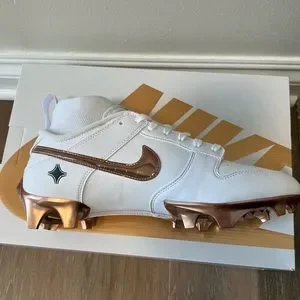 Nike | Shoes | Nike Vapor Edge Dunk Km Football Cleats White  display picture 3